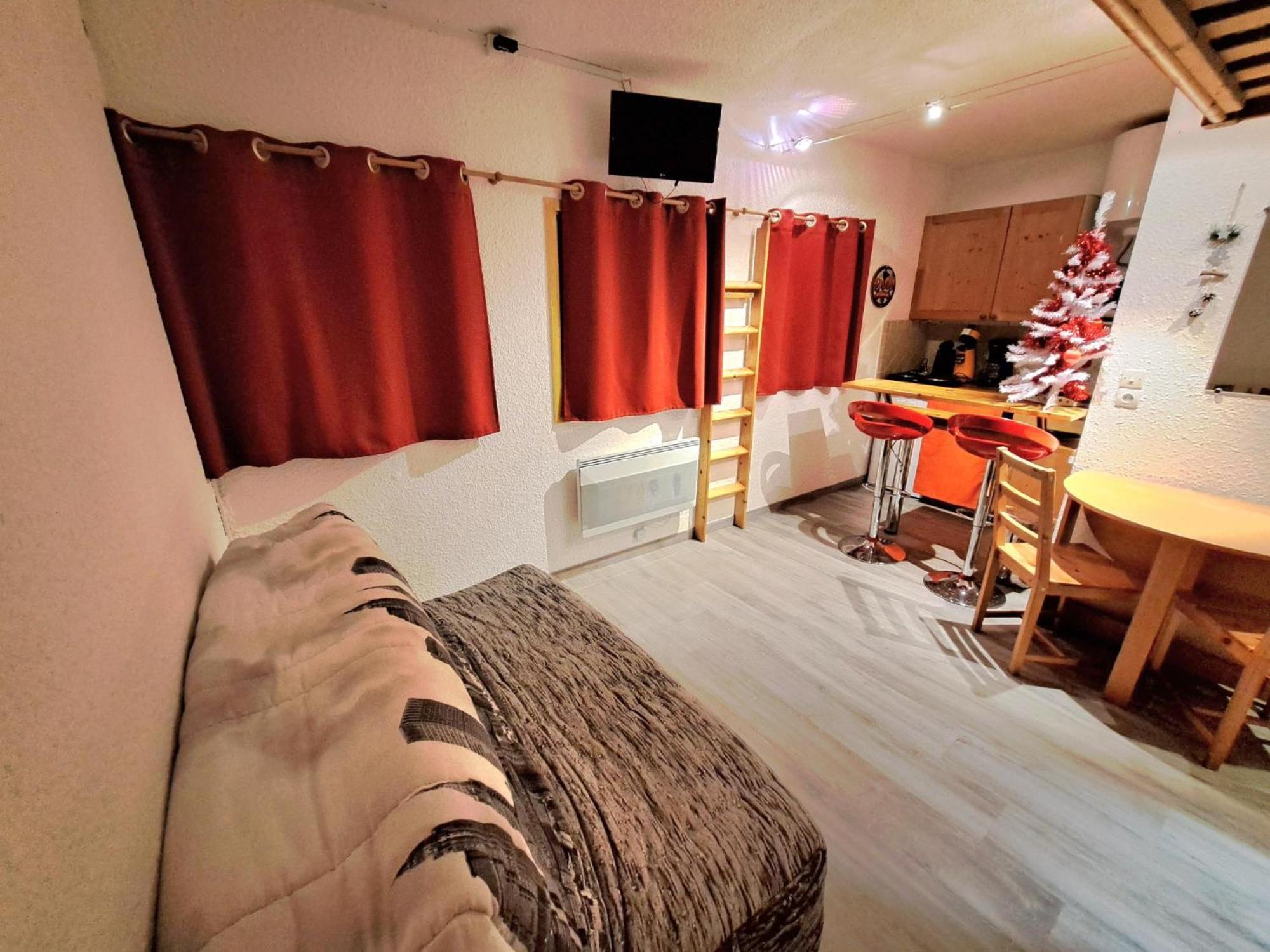 Studio Chaleureux Aux Pieds Des Pistes De Ski Des Glovettes 维拉尔-德朗 外观 照片