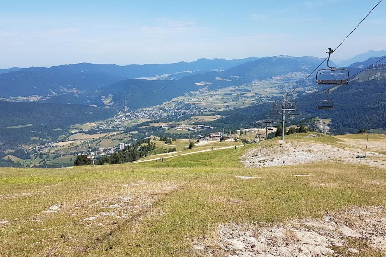 Studio Chaleureux Aux Pieds Des Pistes De Ski Des Glovettes 维拉尔-德朗 外观 照片