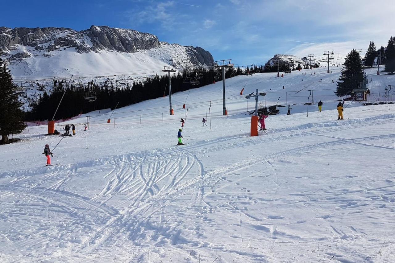 Studio Chaleureux Aux Pieds Des Pistes De Ski Des Glovettes 维拉尔-德朗 外观 照片