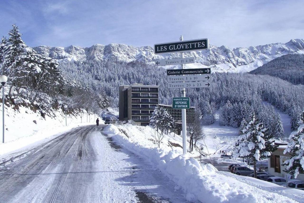 Studio Chaleureux Aux Pieds Des Pistes De Ski Des Glovettes 维拉尔-德朗 外观 照片